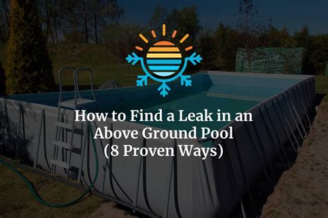 most common above ground pool leaks|Common Above Ground Pool Leaks